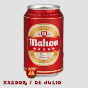 Cerveza Mahou 5 Estrellas (330 Ml.)